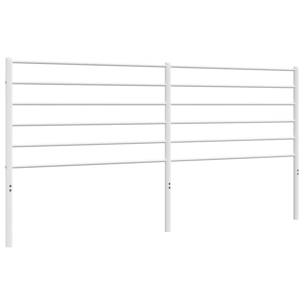 Tête de lit métal blanc 193 cm - XIOS