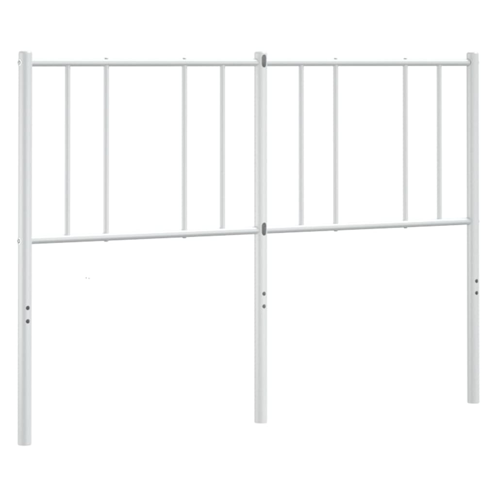Tête de lit métal blanc 120 cm - XIOS