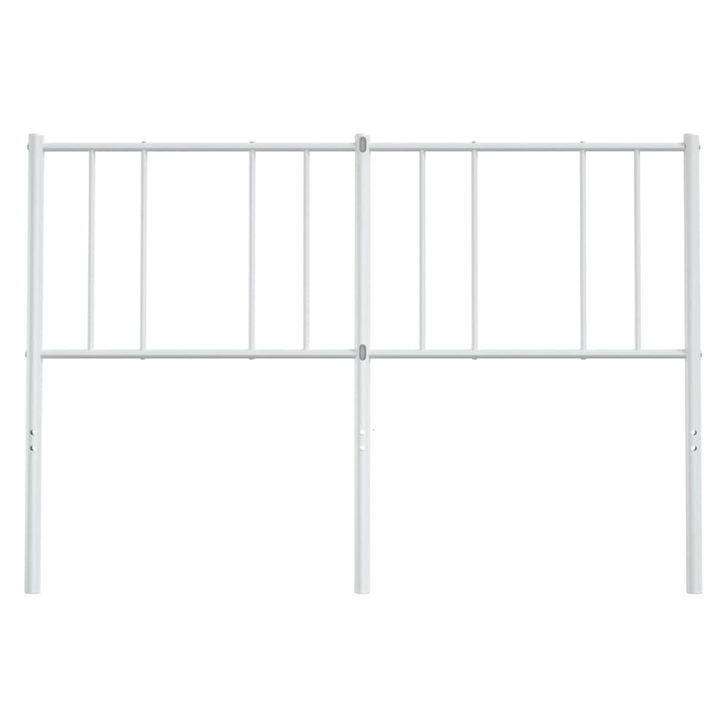 Tête de lit métal blanc 120 cm - XIOS