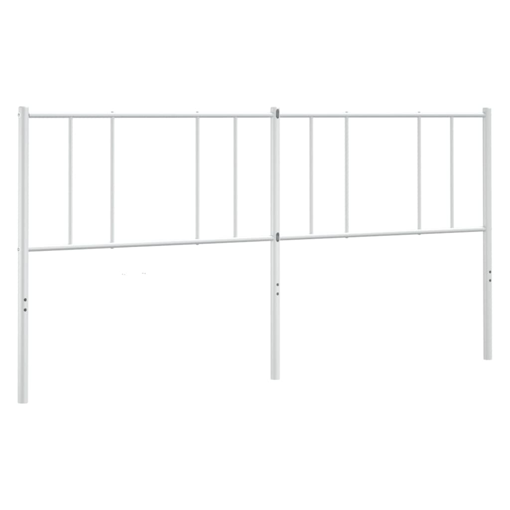 Tête de lit métal blanc 200 cm - XIOS