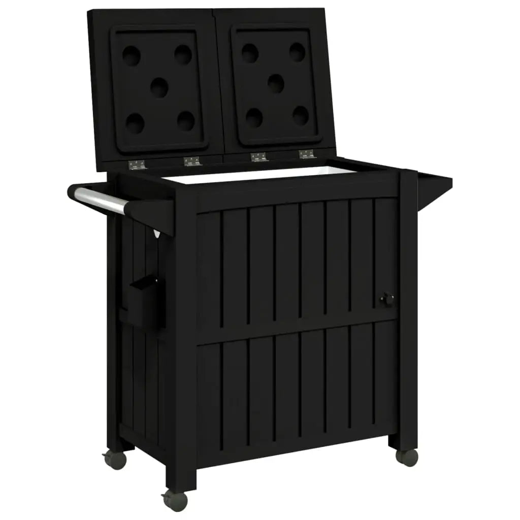 Chariot de service 3 en 1 noir polypropylène - XIOS
