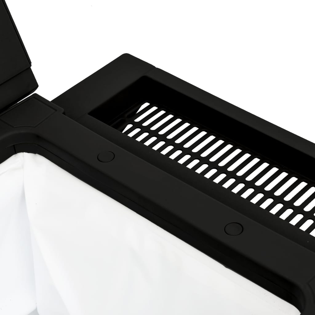 Chariot de service 3 en 1 noir polypropylène - XIOS