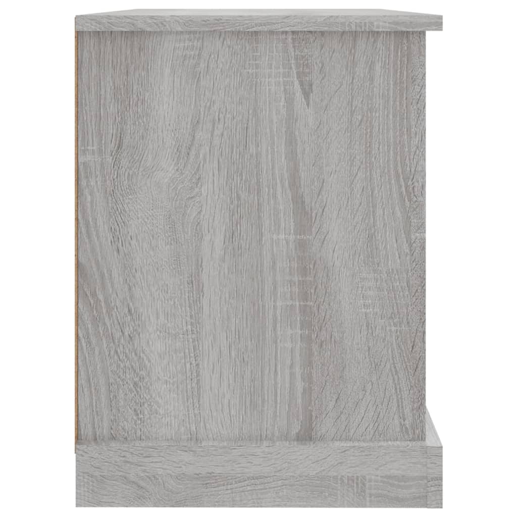 Meuble TV sonoma gris 73x35,5x47,5 cm bois d'ingénierie - XIOS
