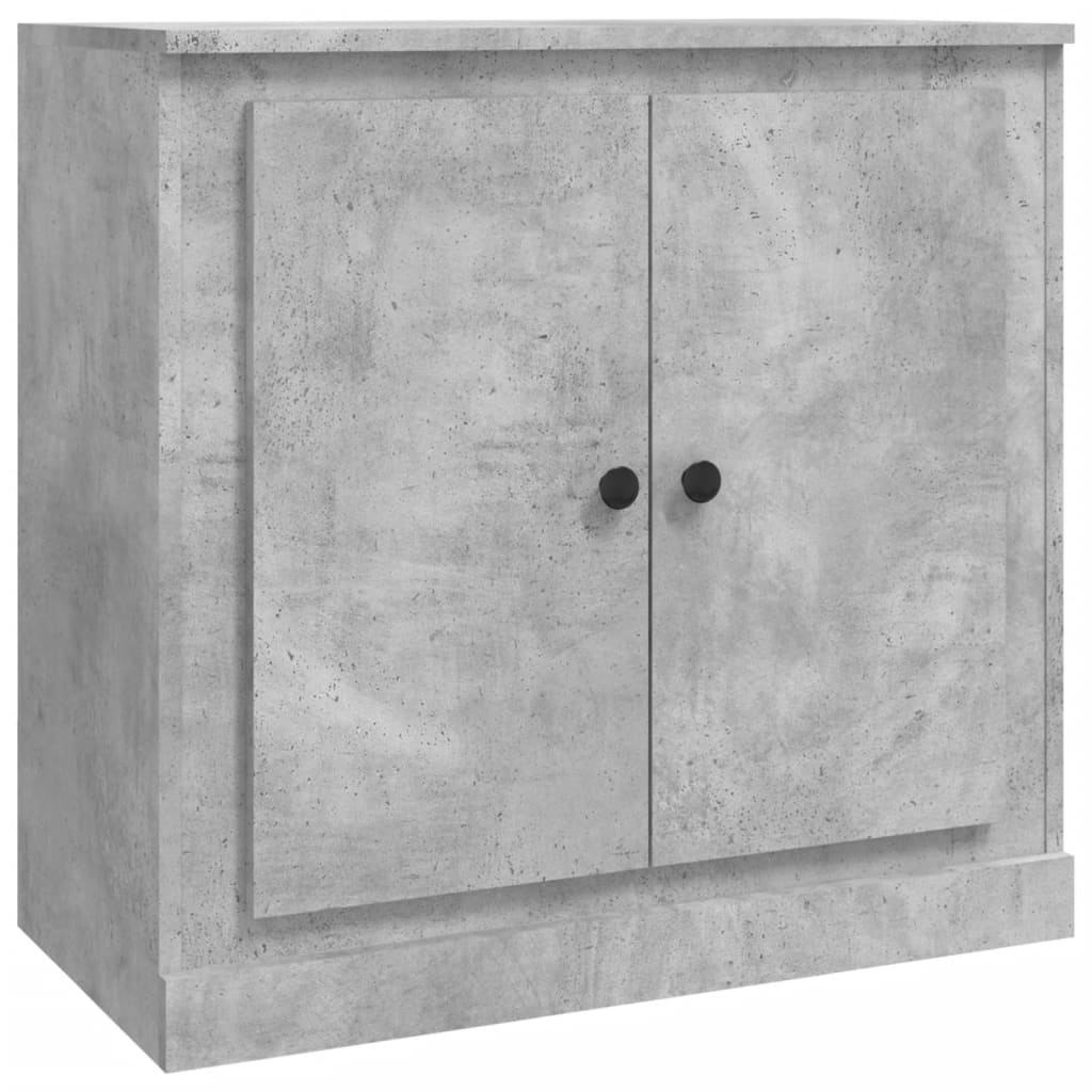 Buffet gris béton 70x35,5x67,5 cm bois d'ingénierie - XIOS