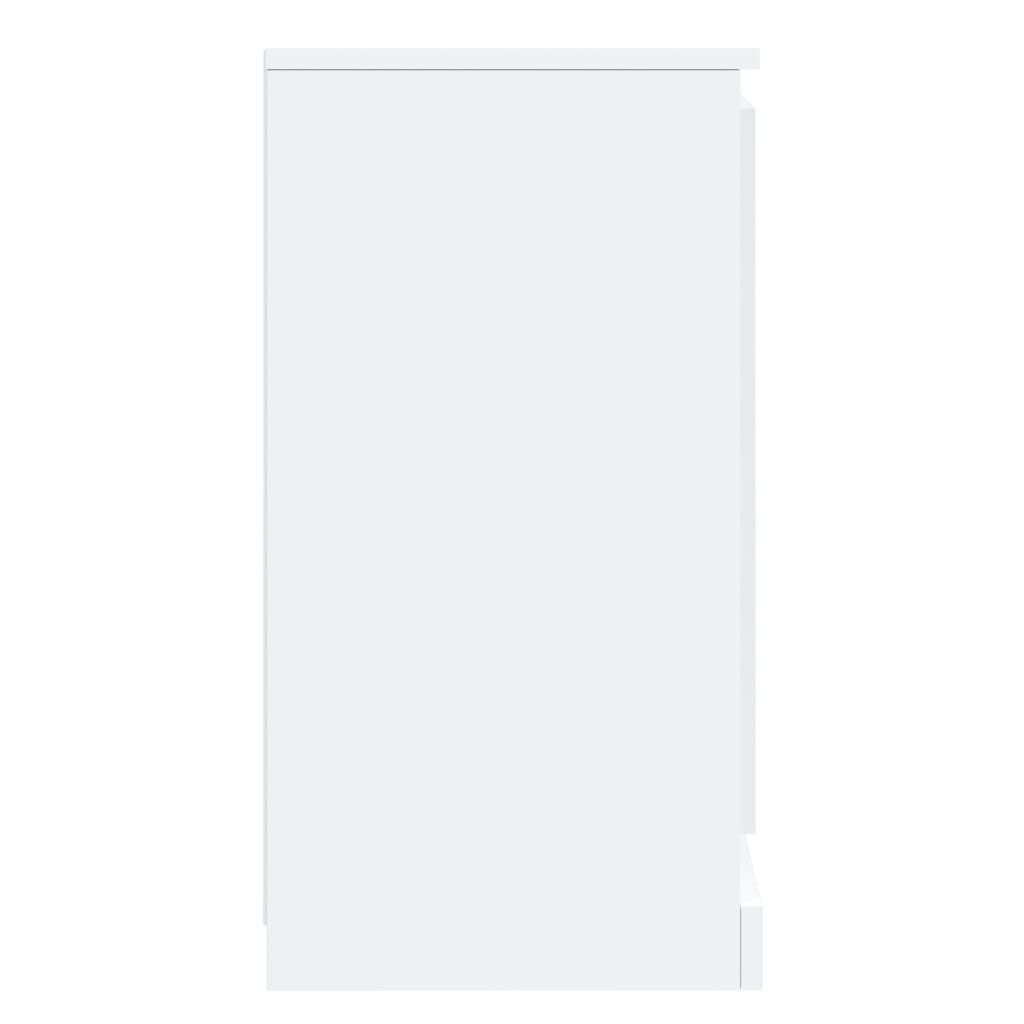Buffet blanc 37,5x35,5x67,5 cm bois d'ingénierie - XIOS