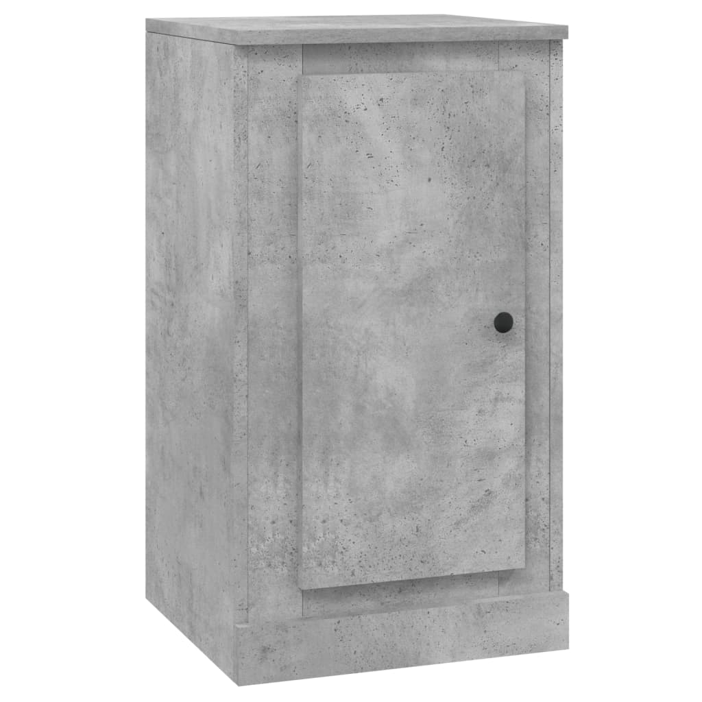 Buffet gris béton 37,5x35,5x67,5 cm bois d'ingénierie - XIOS