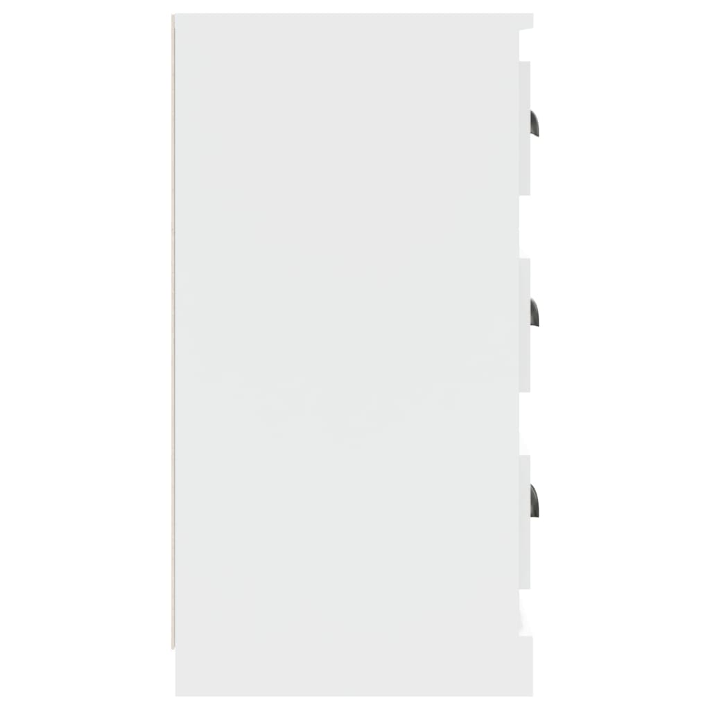 Buffet blanc 70x35,5x67,5 cm bois d'ingénierie - XIOS