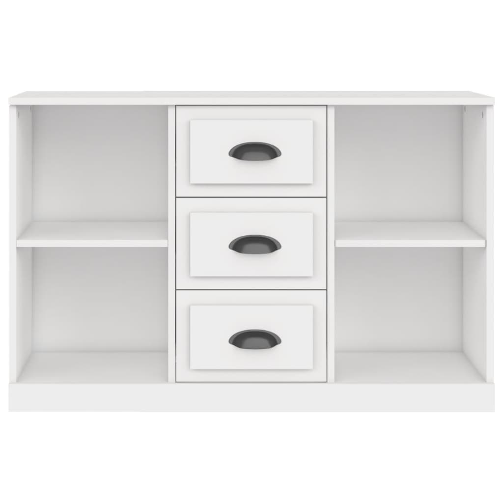 Buffet blanc 104,5x35,5x67,5 cm bois d'ingénierie - XIOS