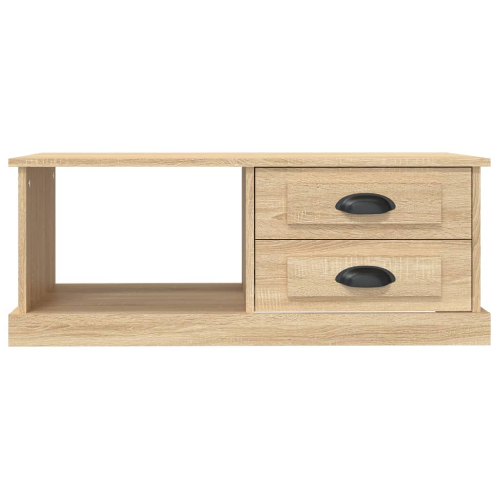 Table basse Chêne sonoma 90x50x35 cm Bois d'ingénierie - XIOS