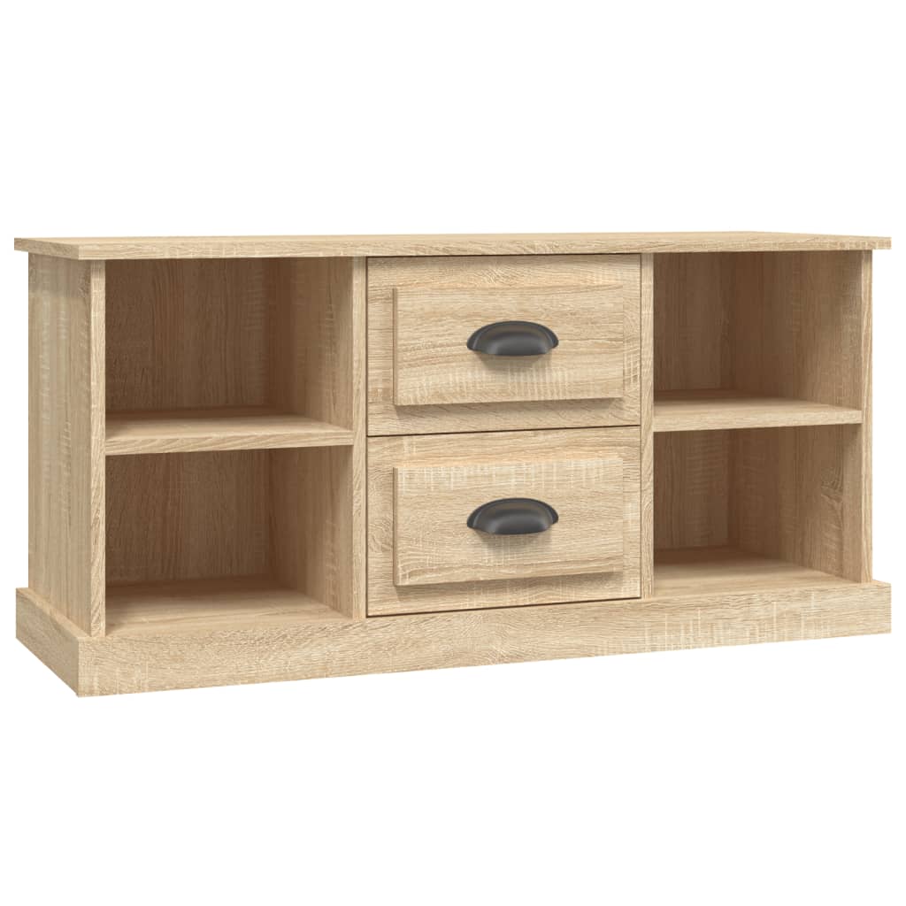 Meuble TV chêne sonoma 99,5x35,5x48 cm bois d'ingénierie - XIOS
