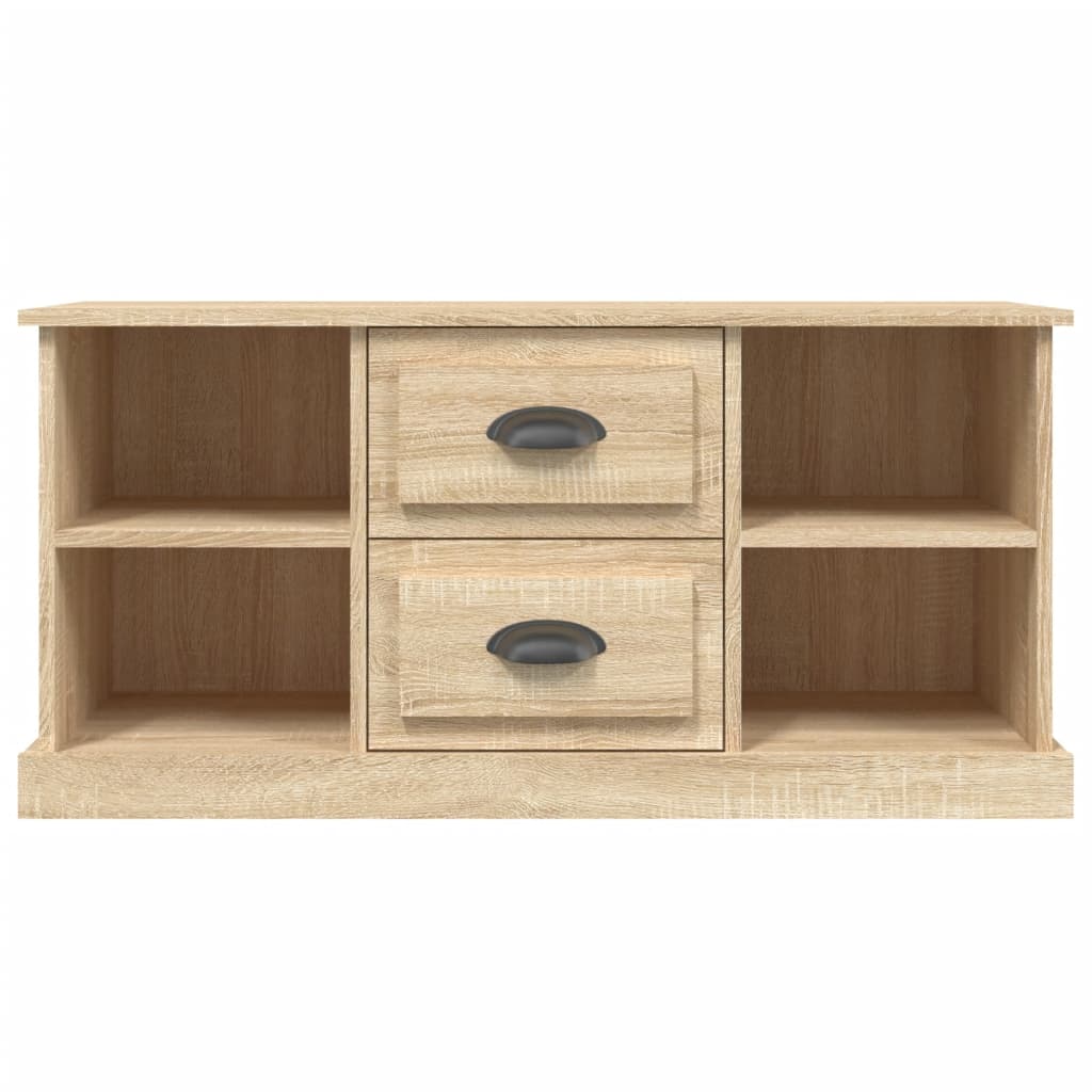 Meuble TV chêne sonoma 99,5x35,5x48 cm bois d'ingénierie - XIOS