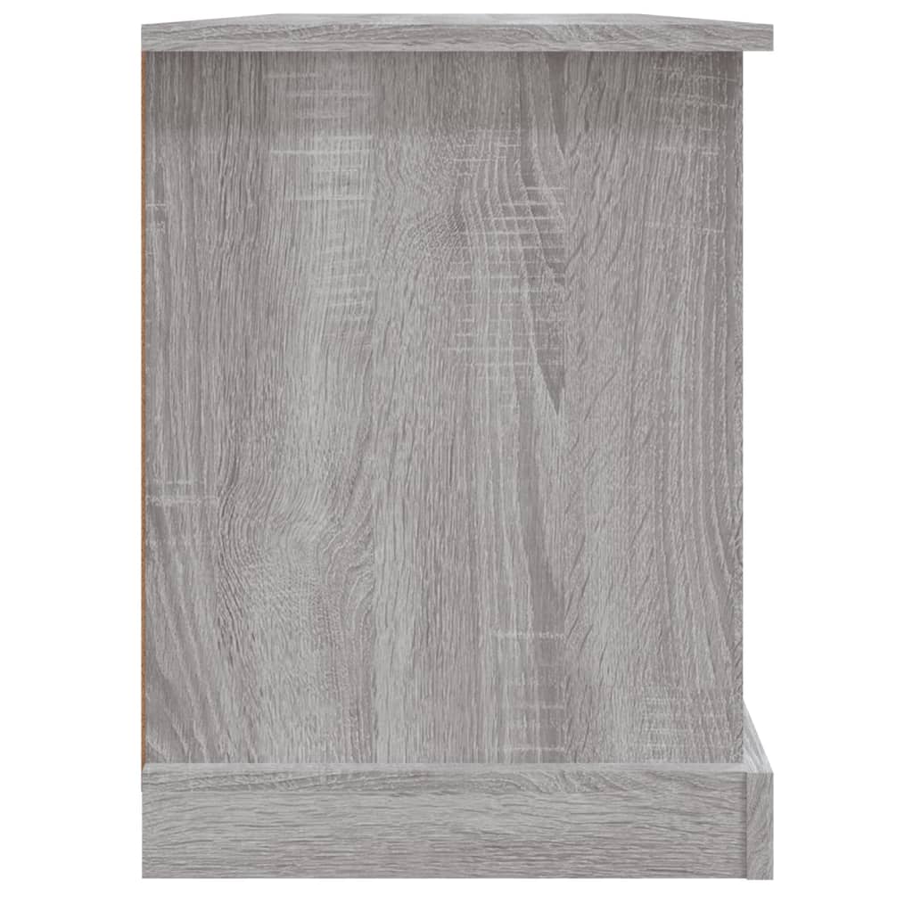 Meuble TV sonoma gris 99,5x35,5x48 cm bois d'ingénierie - XIOS