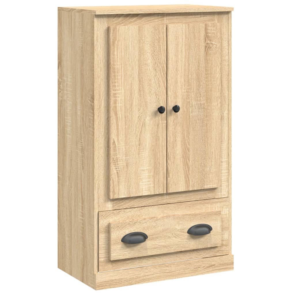 Buffet haut chêne sonoma 60x35,5x103,5 cm bois d'ingénierie - XIOS