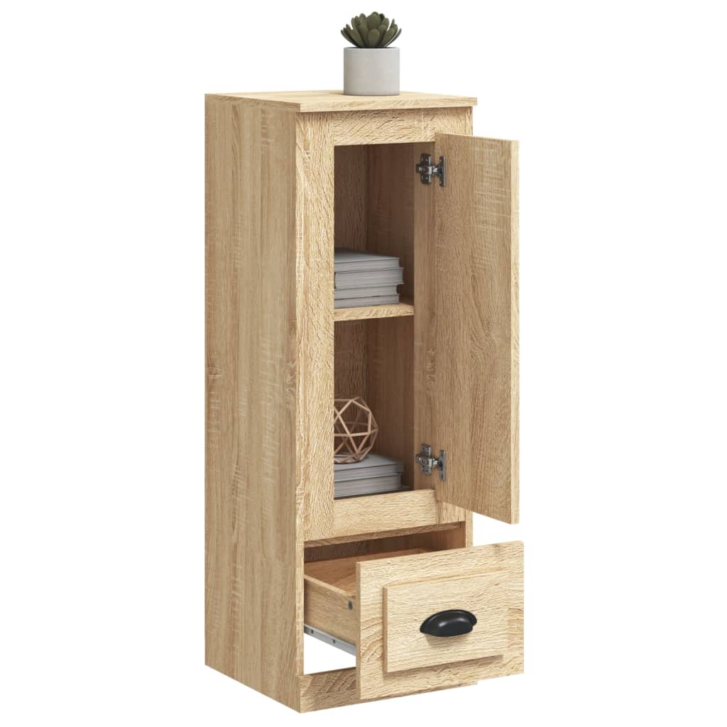 Buffet haut chêne sonoma 36x35,5x103,5 cm bois d'ingénierie - XIOS