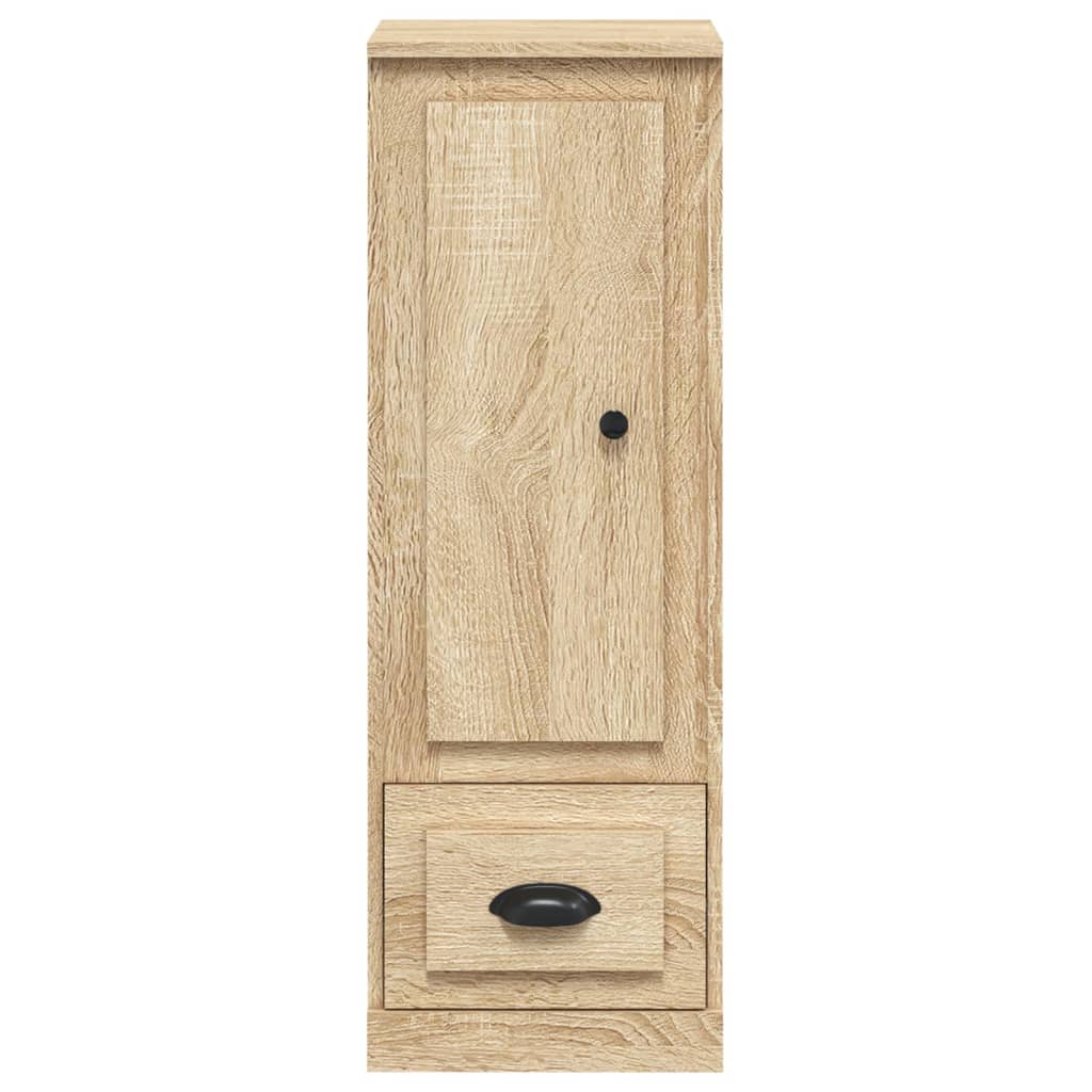 Buffet haut chêne sonoma 36x35,5x103,5 cm bois d'ingénierie - XIOS