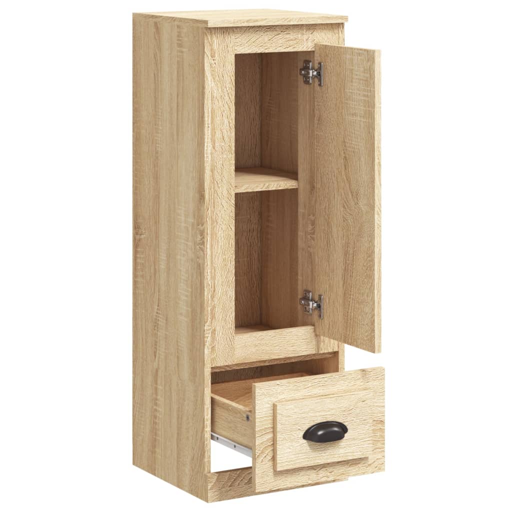 Buffet haut chêne sonoma 36x35,5x103,5 cm bois d'ingénierie - XIOS