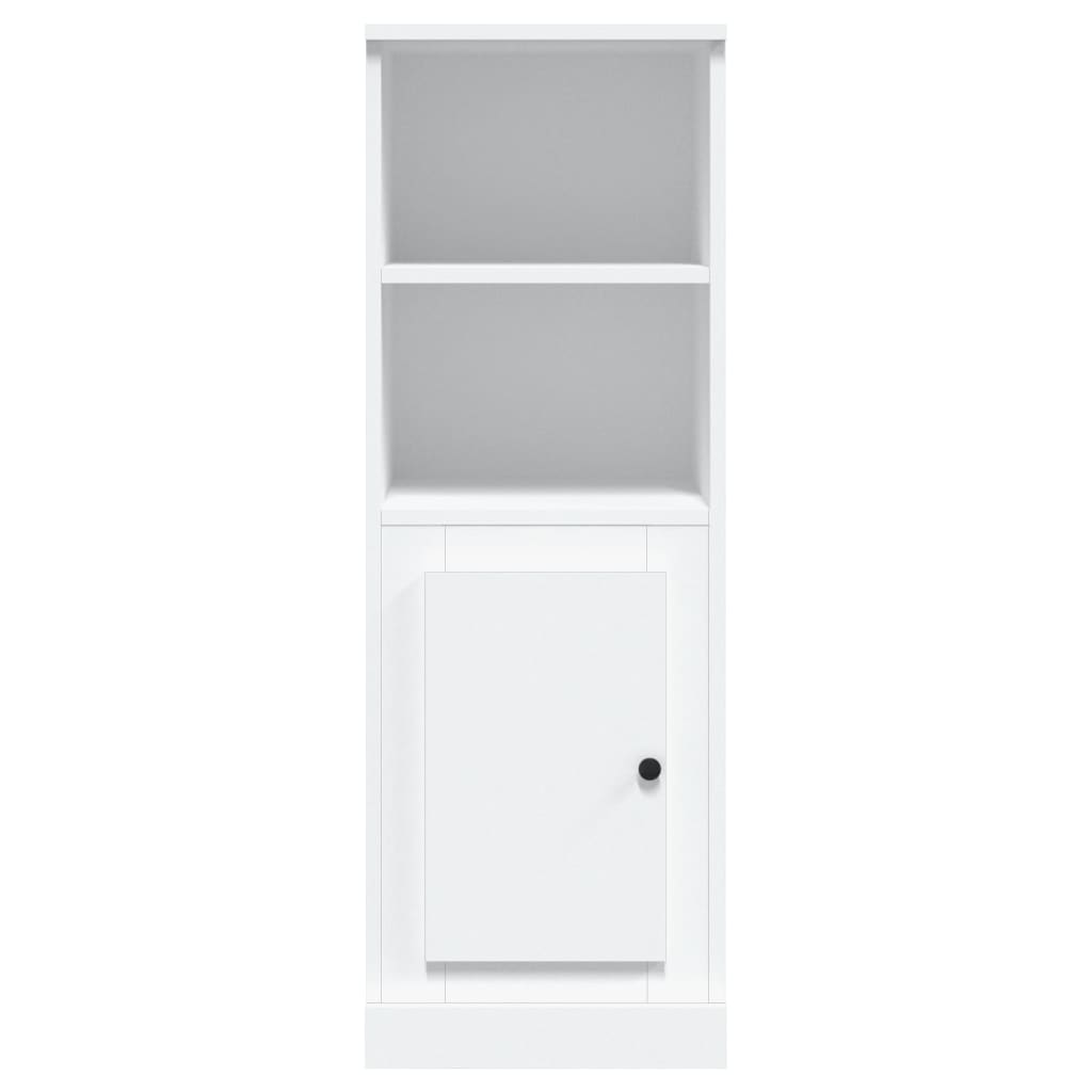 Buffet haut blanc 36x35,5x103,5 cm bois d'ingénierie - XIOS