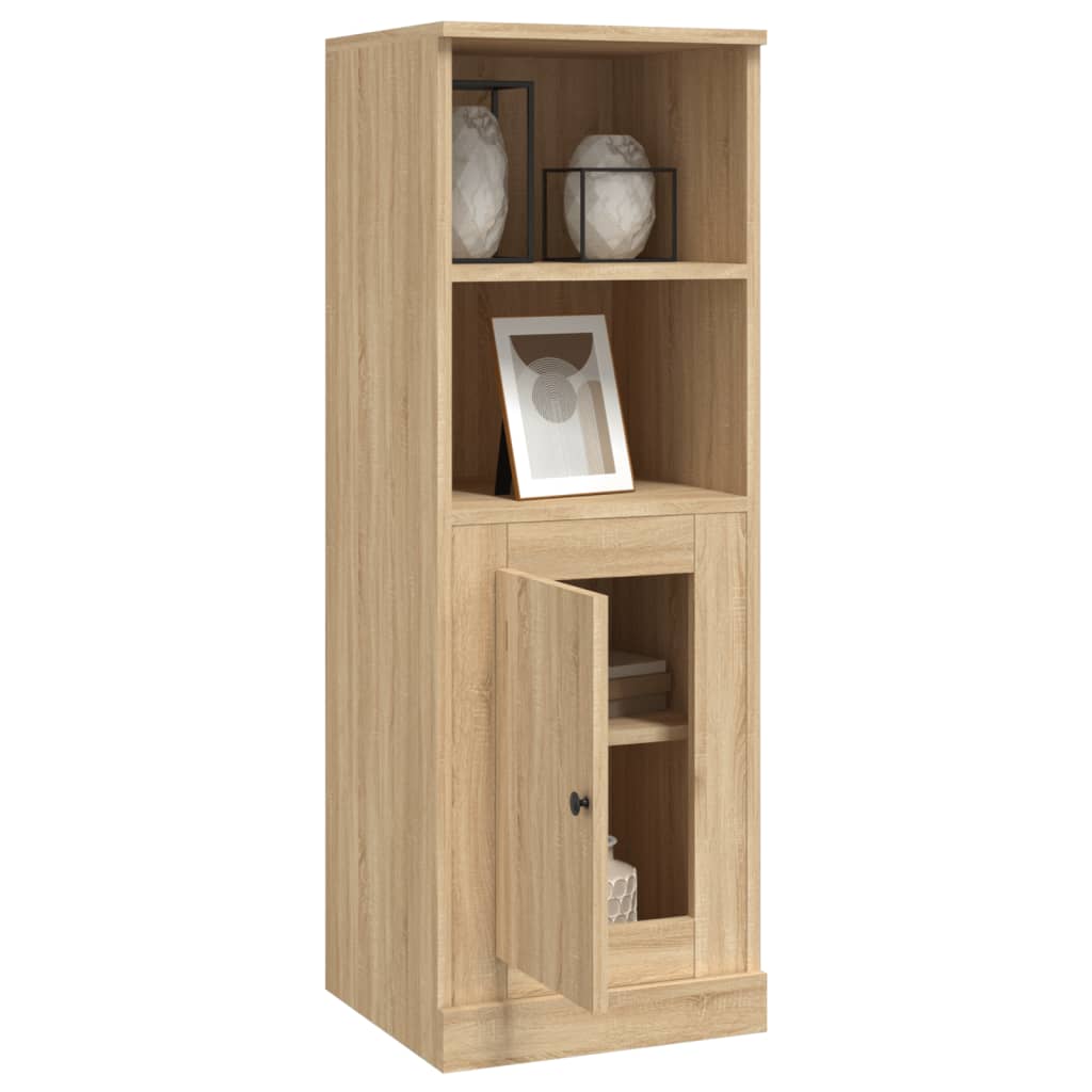 Buffet haut chêne sonoma 36x35,5x103,5 cm bois d'ingénierie - XIOS