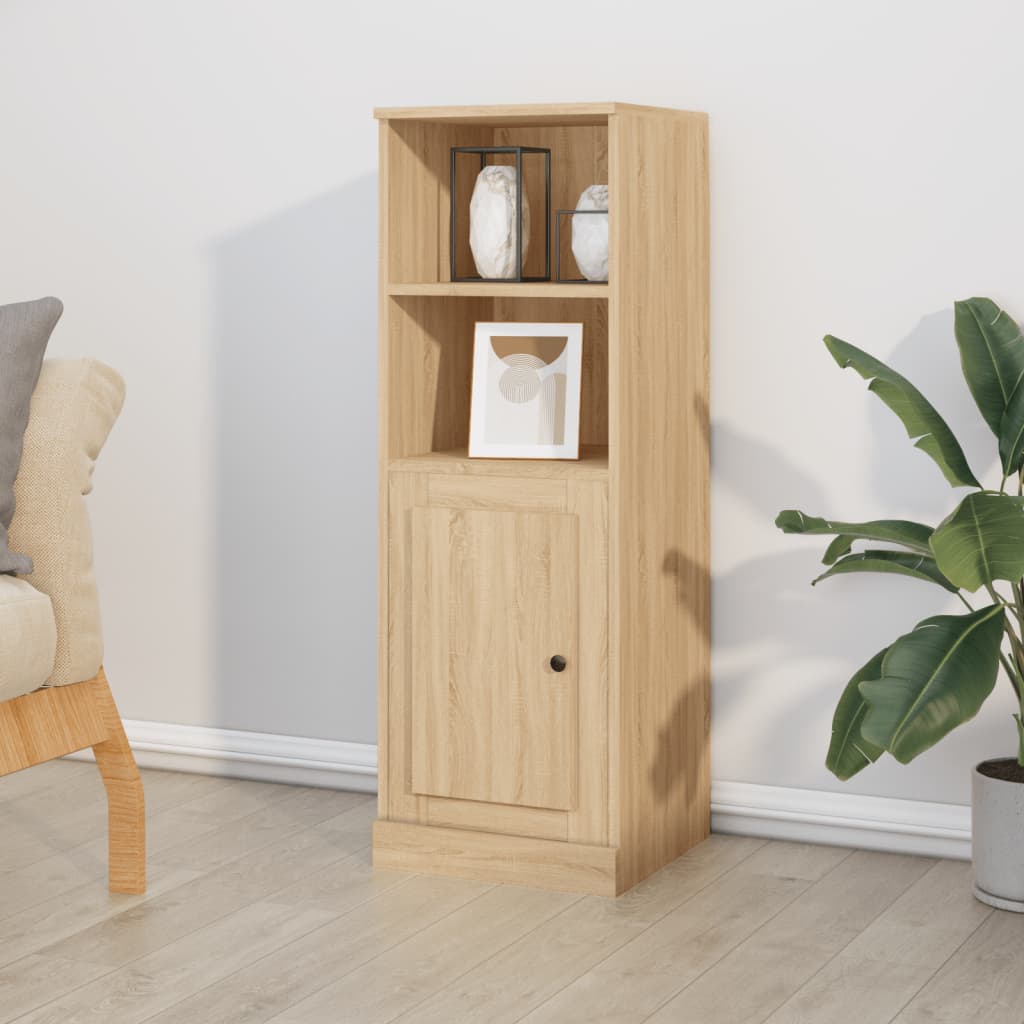 Buffet haut chêne sonoma 36x35,5x103,5 cm bois d'ingénierie - XIOS