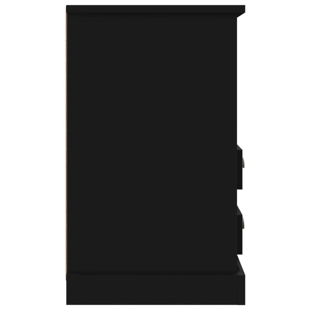 Tables de chevet 2 pcs noir 43x36x60 cm - XIOS