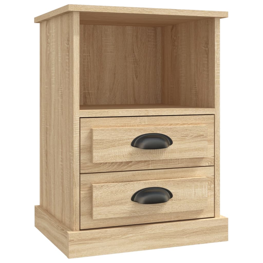 Table de chevet chêne sonoma 43x36x60 cm - XIOS