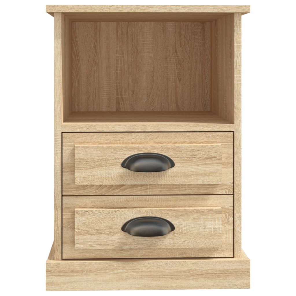 Table de chevet chêne sonoma 43x36x60 cm - XIOS