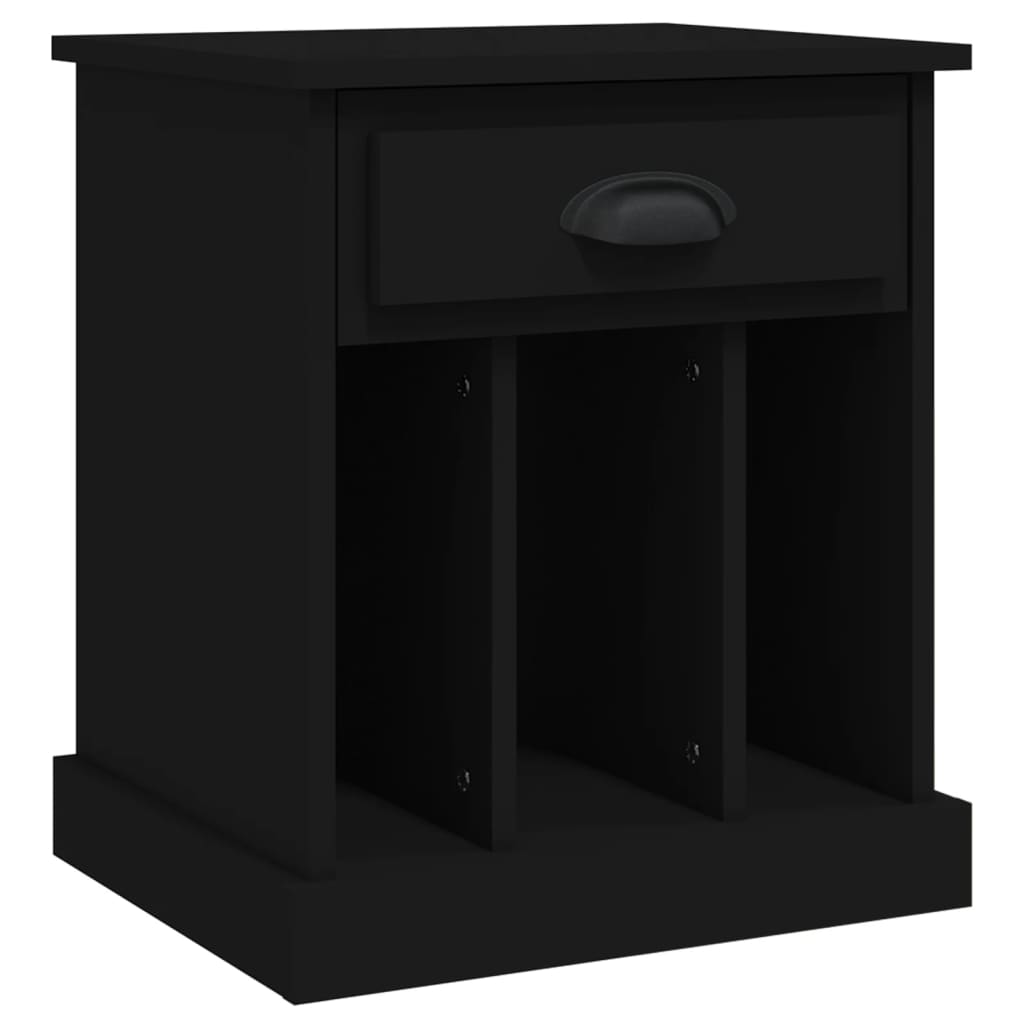 Tables de chevet 2 pcs noir 43x36x50 cm - XIOS