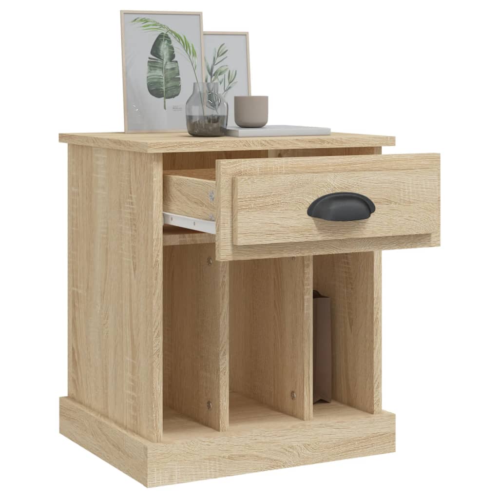 Tables de chevet 2 pcs chêne sonoma 43x36x50 cm - XIOS