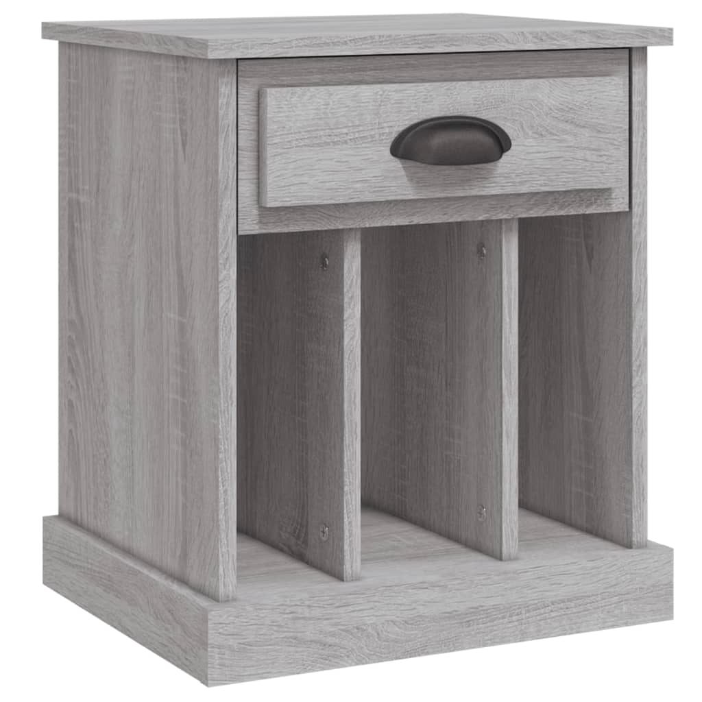 Tables de chevet 2 pcs sonoma gris 43x36x50 cm - XIOS