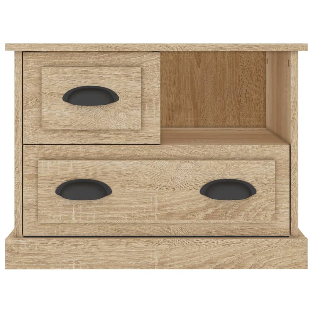 Table de chevet chêne sonoma 60x39x45 cm - XIOS