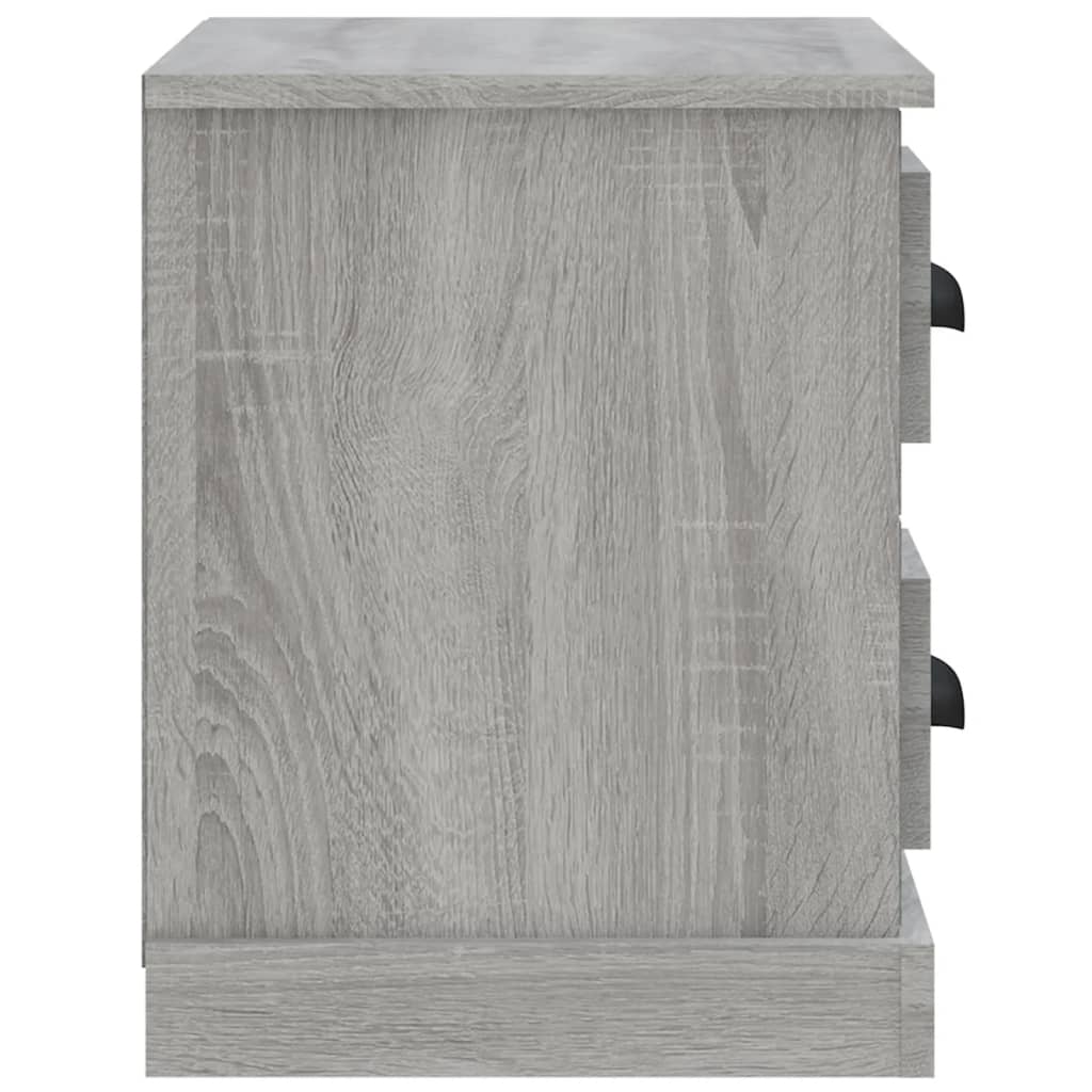 Table de chevet sonoma gris 60x35,5x45 cm - XIOS