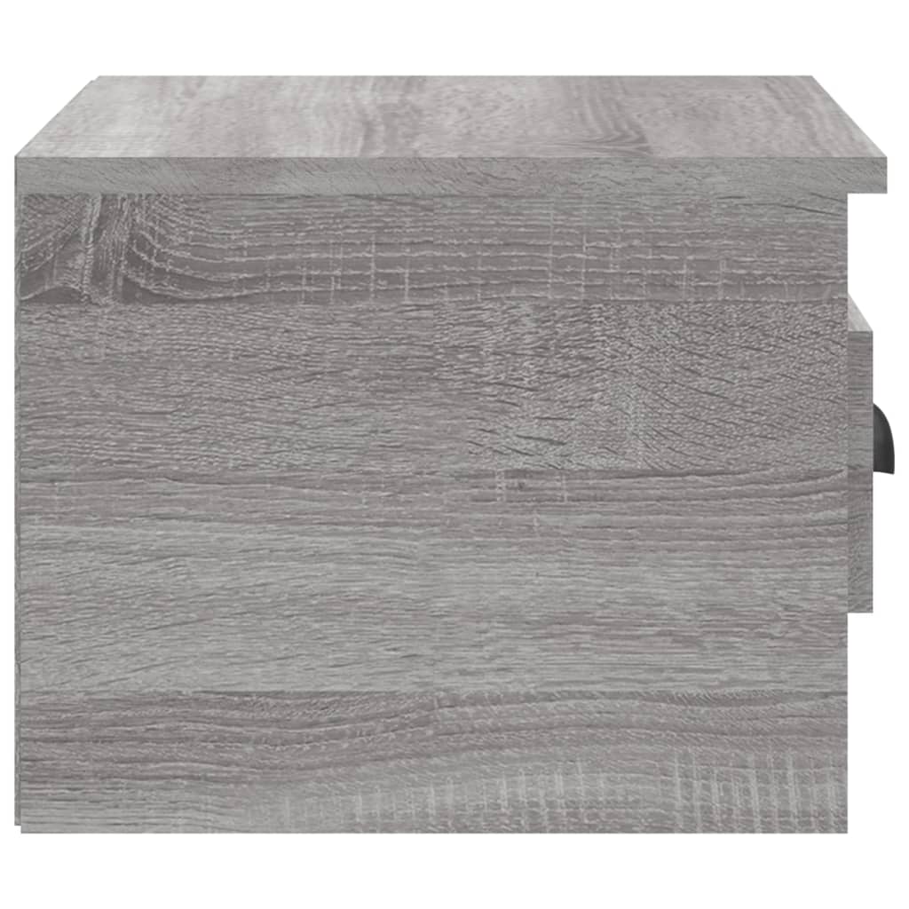 Tables de chevet murales 2 pcs sonoma gris 41,5x36x28 cm - XIOS
