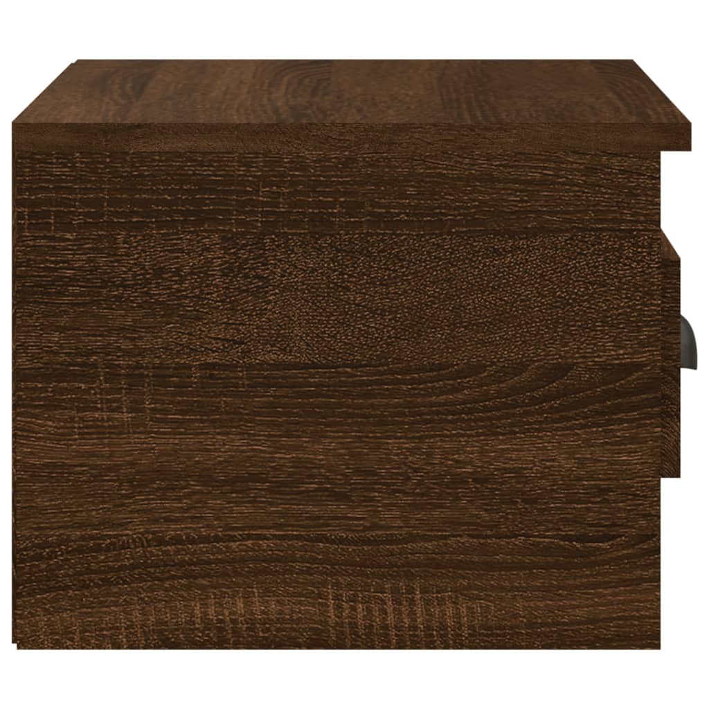 Tables de chevet murales 2 pcs Chêne marron 41,5x36x28 cm - XIOS