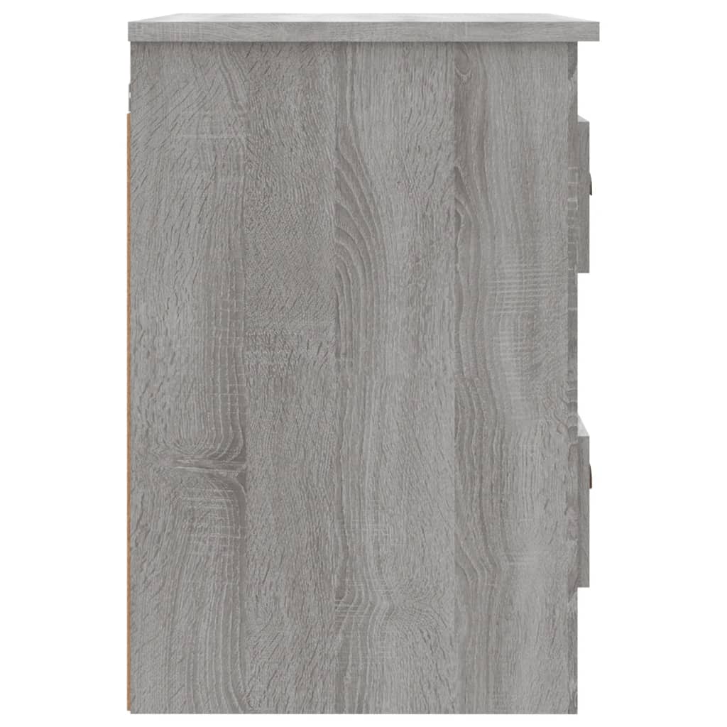 Tables de chevet murales 2 pcs sonoma gris 41,5x36x53 cm - XIOS