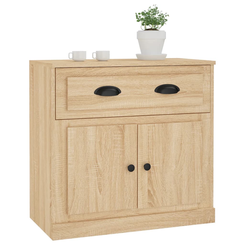 Buffet chêne sonoma 70x35,5x67,5 cm bois d'ingénierie - XIOS