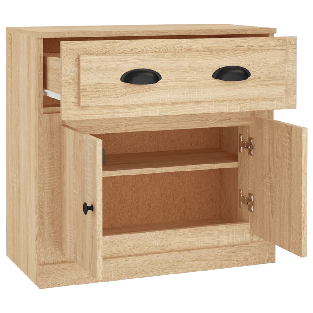 Buffet chêne sonoma 70x35,5x67,5 cm bois d'ingénierie - XIOS