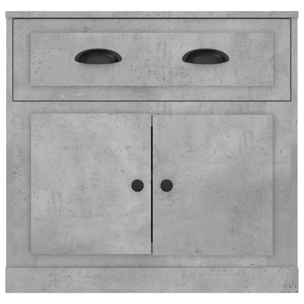 Buffet gris béton 70x35,5x67,5 cm bois d'ingénierie - XIOS