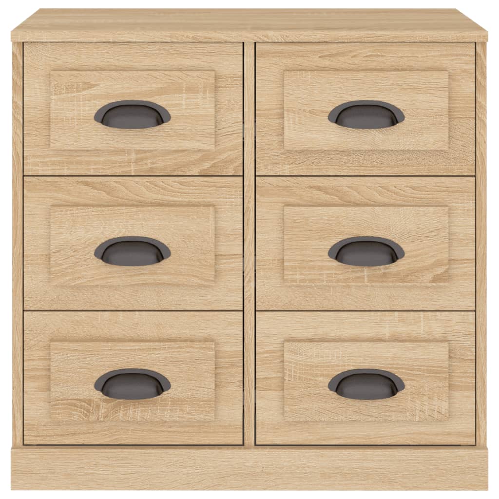 Buffet chêne sonoma 70x35,5x67,5 cm bois d'ingénierie - XIOS