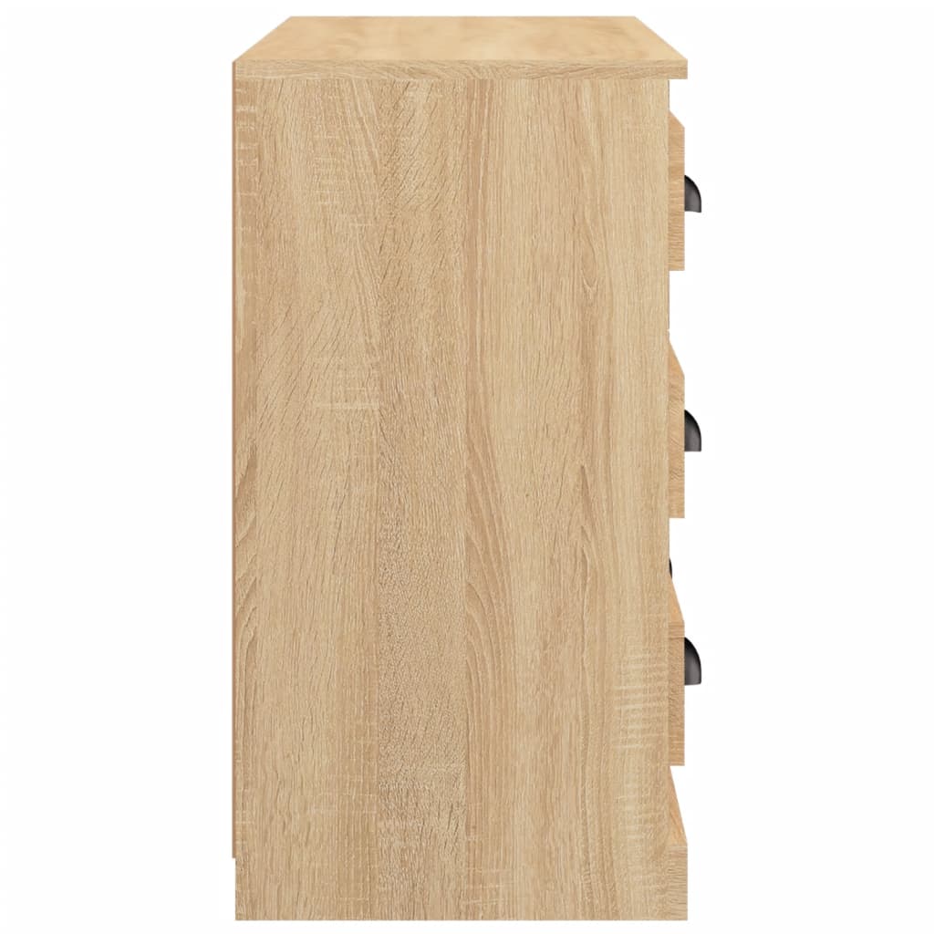 Buffet chêne sonoma 70x35,5x67,5 cm bois d'ingénierie - XIOS