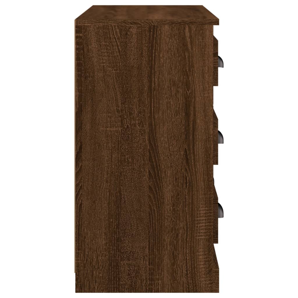 Buffet chêne marron 70x35,5x67,5 cm Bois d'ingénierie - XIOS