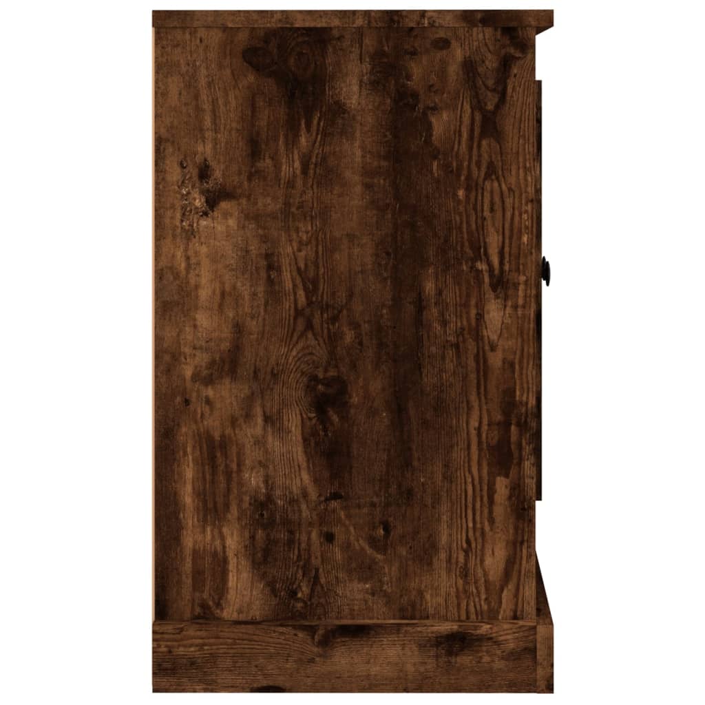Buffet Chêne fumé 100x35,5x60 cm Bois d'ingénierie - XIOS