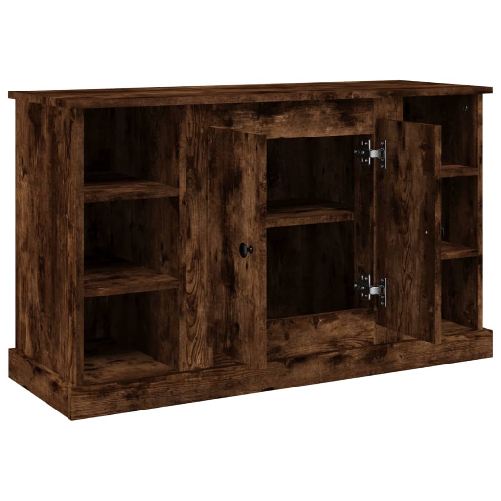 Buffet Chêne fumé 100x35,5x60 cm Bois d'ingénierie - XIOS