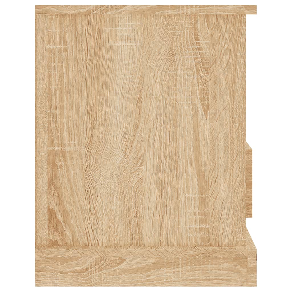 Meuble TV chêne sonoma 93x35,5x45 cm bois d'ingénierie - XIOS