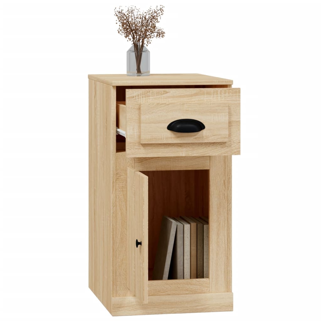 Armoire latérale avec tiroir chêne sonoma 40x50x75 cm - XIOS