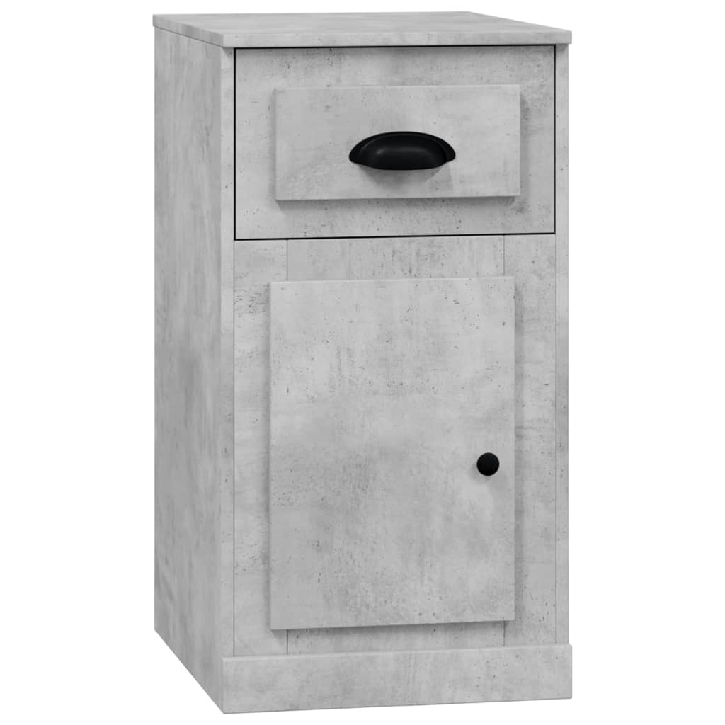 Armoire latérale avec tiroir gris béton 40x50x75 cm - XIOS