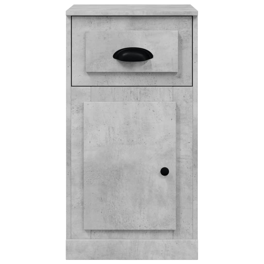 Armoire latérale avec tiroir gris béton 40x50x75 cm - XIOS