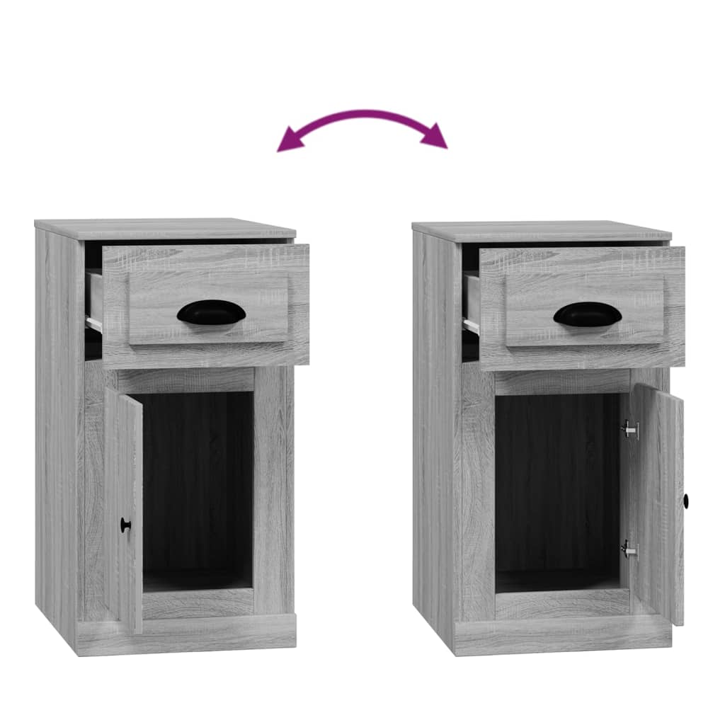 Armoire latérale avec tiroir sonoma gris 40x50x75 cm - XIOS