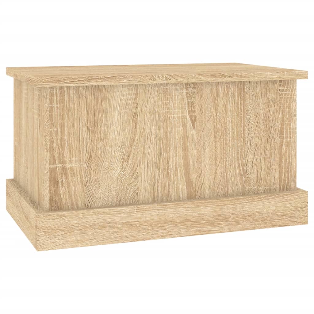 Boîte de rangement chêne sonoma 50x30x28 cm bois d'ingénierie - XIOS