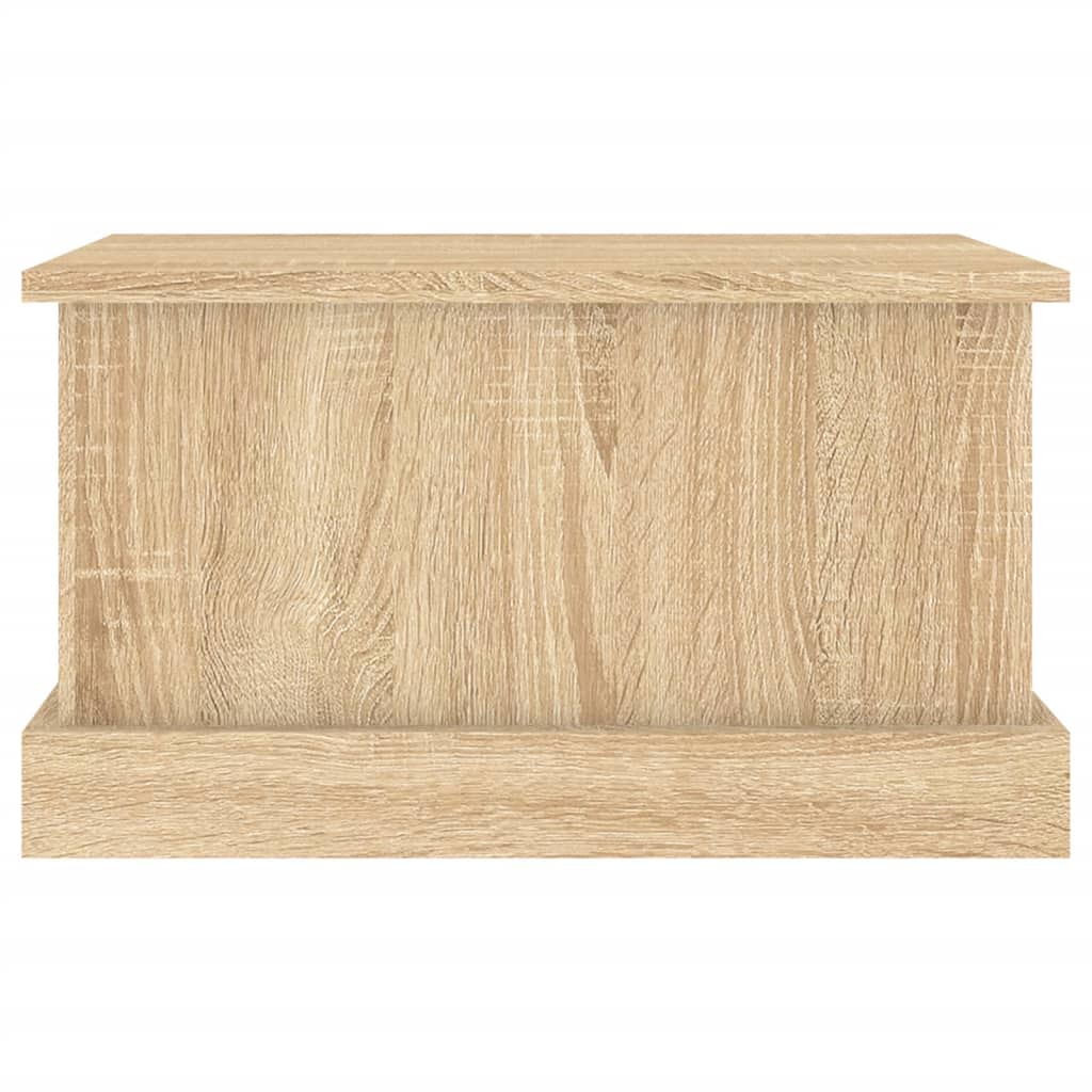 Boîte de rangement chêne sonoma 50x30x28 cm bois d'ingénierie - XIOS
