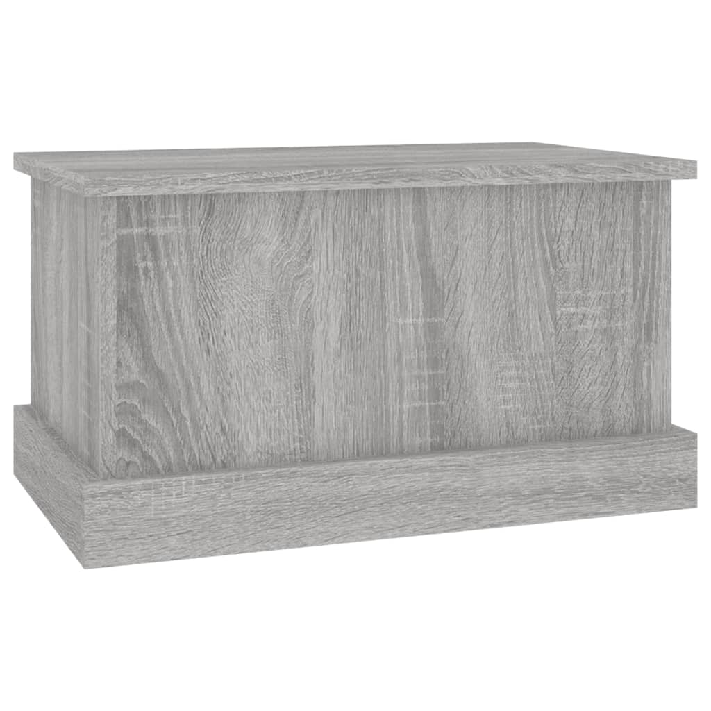 Boîte de rangement sonoma gris 50x30x28 cm bois d'ingénierie - XIOS